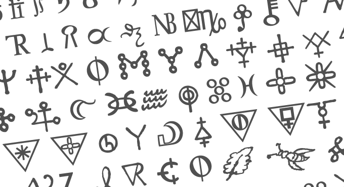 Newton symbols