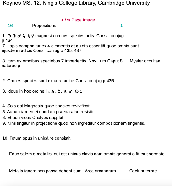Newton's manuscrpit Normalized
